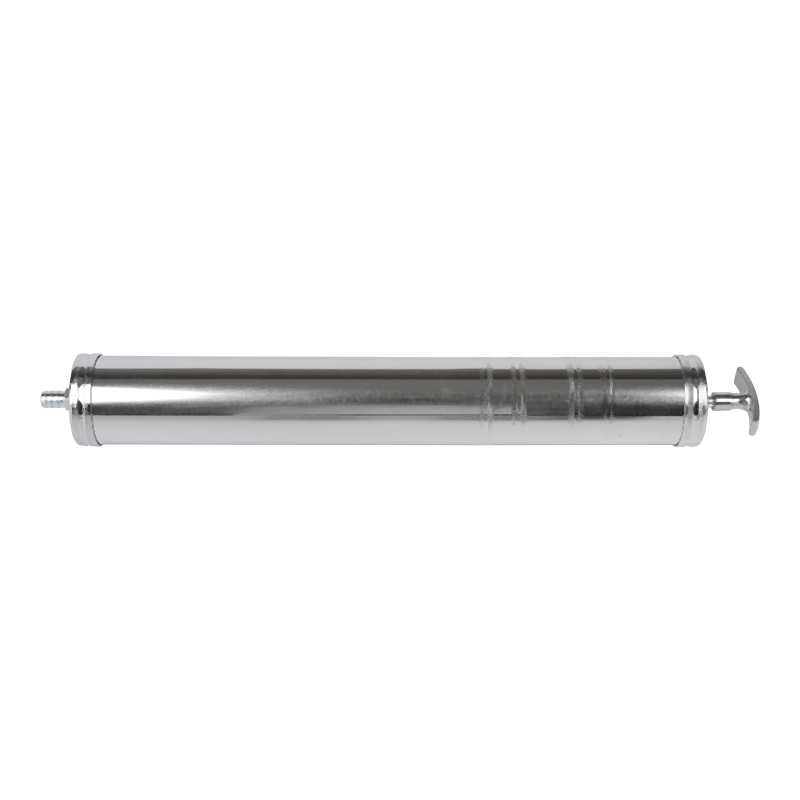 Chromowany pistolet do odsysania oleju