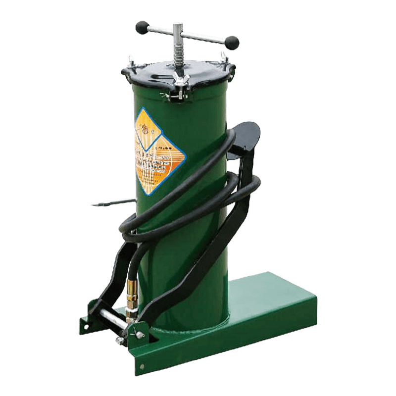 Wtryskiwacz smaru ze stopu aluminium o grubości 6 kg, obsługiwany nożnie